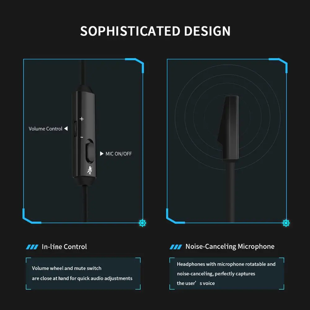 Игровая гарнитура улучшенный стерео звук встроенный контроль громкости