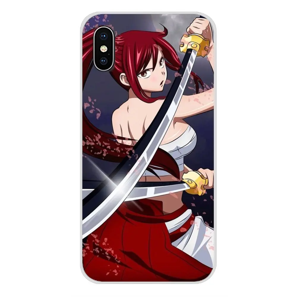 For Samsung A10 A30 A40 A50 A60 A70 Galaxy S2 Note 2 3 Grand Core Prime Accessories Phone Cases Covers Erza Scarlet Fairy Tail | Мобильные