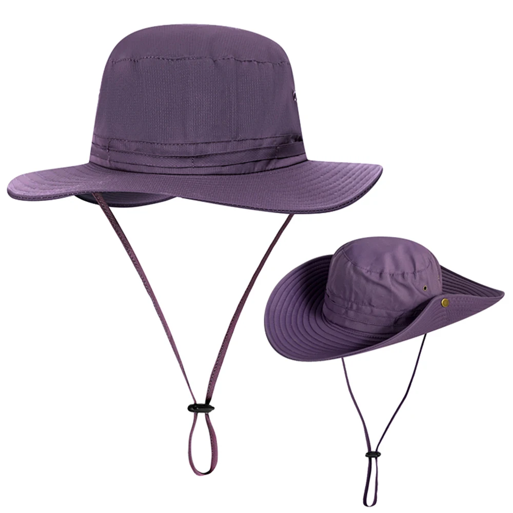 Шляпа от солнца с УФ защитой летняя кепка широкими полями для кемпинга рыбалки