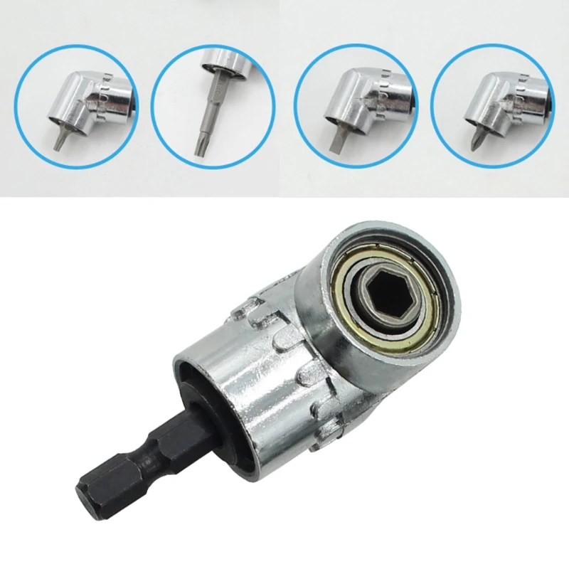 

Magnetic Screwdriver Bit Holder for Drill - Pivoting Bit Tip Holder , Adjustable In 20 Rotation Mode 7XEA