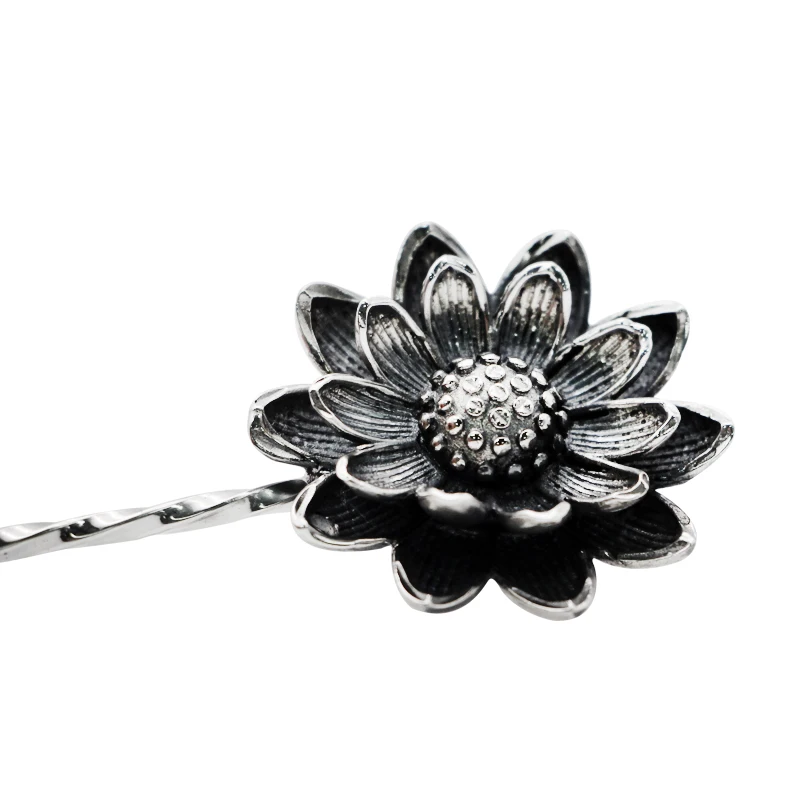 

Sterling Silver Flower Cigar Needle Loose Punch Cutter Burr Dredge Hole Creative Puncher Portable Smoking Tools Accessories