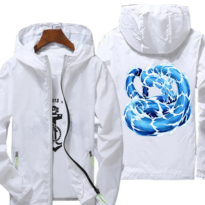 

Summer spring Demon Slayer ​Jacket men windbreaker zipper Hoody jacket Streetwear Sportswear women thin Jacket