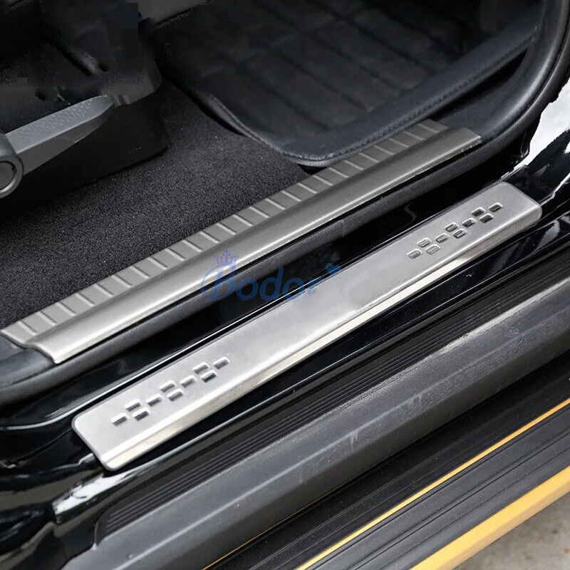 Аксессуары для Dodge Journey JUCV Fiat Freemont 2009 2016 внешний порог двери Добро пожаловать