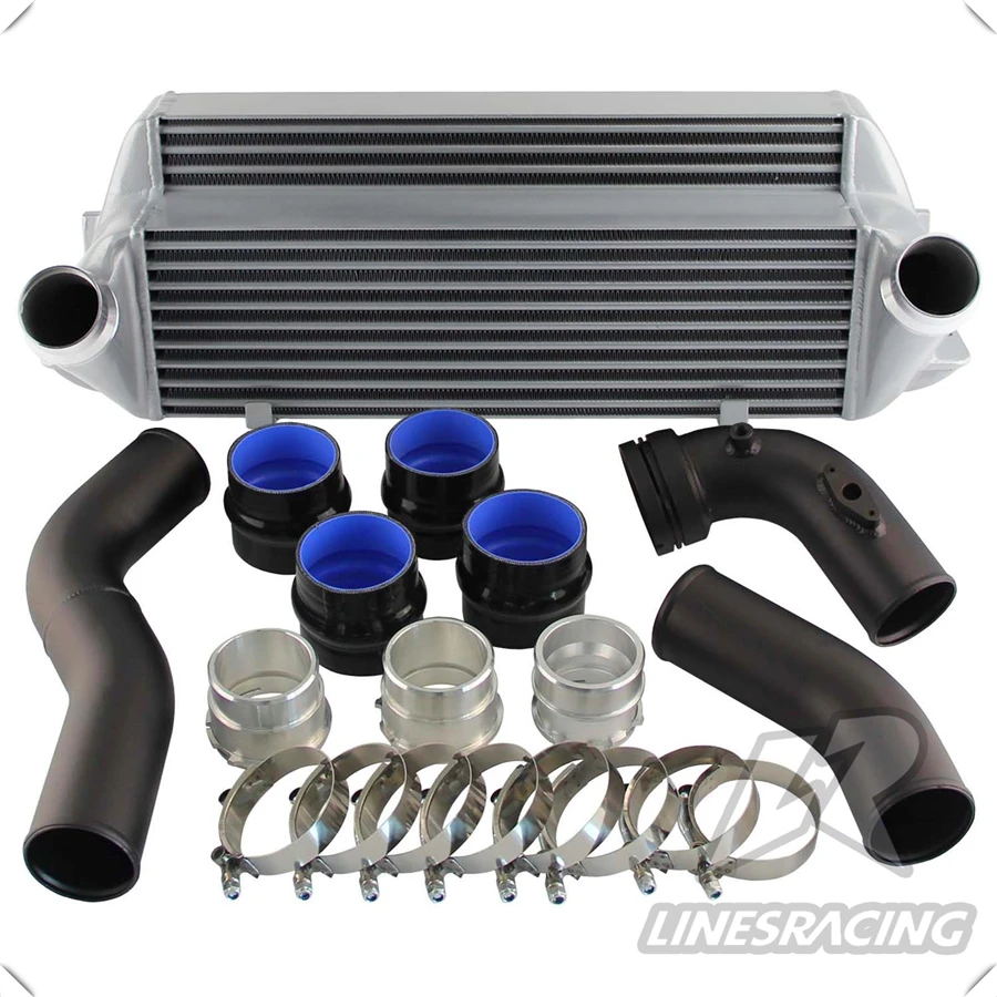 Интеркуллер FMIC W/труба окантовкой шланг комплект подходит для BMW 1/2/3/4 серии F20 F22