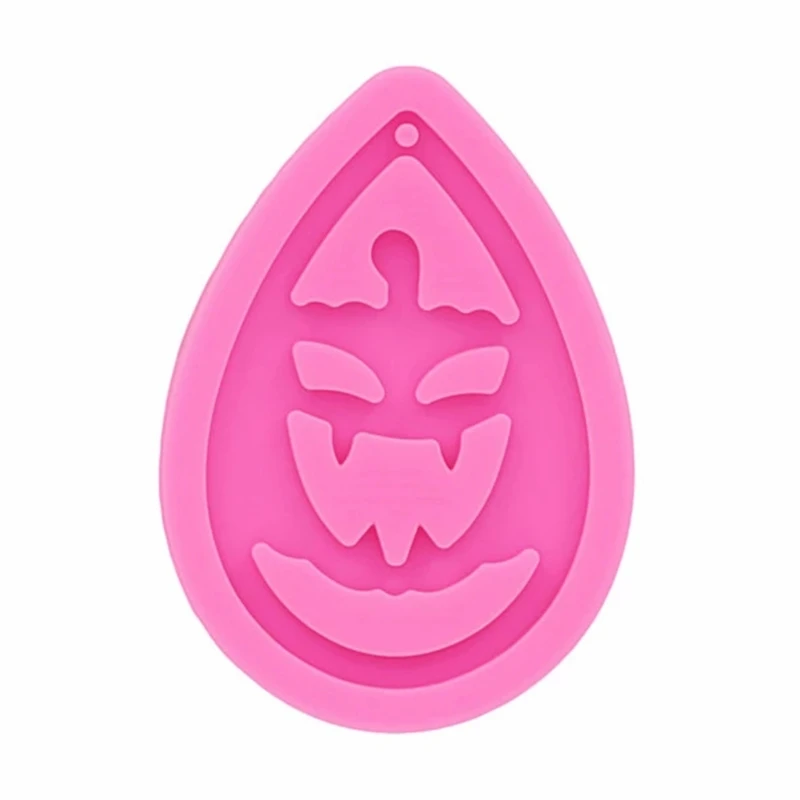 

Силиконовая форма в виде тыквы для Хэллоуина подходит для изготовления ювелирных изделий из эпоксидной смолы