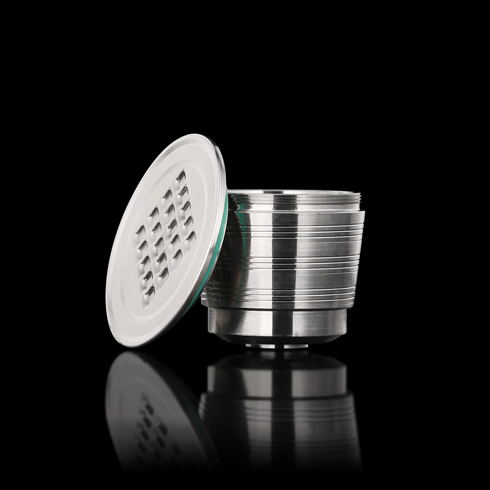 Nespresso многоразовая капсула многоразовый фильтр для кофе капельница Сталь Nespresso Cafeteira Capsulas De Cafe Recargables Reutilizables