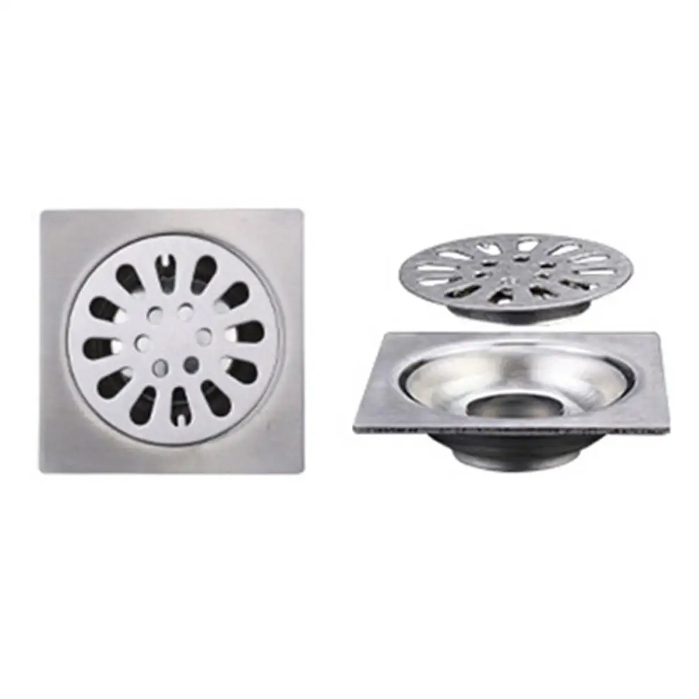 2 PCT Stainless Steel Floor Drain Bathroom Thickening Washing Machine Single And Double Dedicated | Дом и сад
