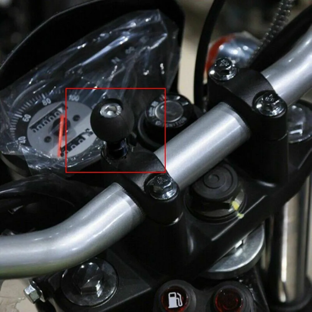 

1 Pair Handlebar Motorcycle Clamp Base With 1" Ball & M8 Screw Motorbike Accessories For RAM-B-367U RAM Mounts