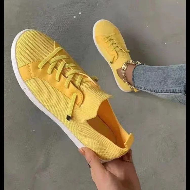 

Mesh Breathable Light Women Sneakers 2021 Autumn New Women's Shoes Female Casual Platform Trainers Ladies Lace Up Walking Shoes