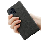 Чехол-накладка для OPPO Find X3 Lite, Reno5 Pro, Z, A55, A54, A74, A93, 5G, A15, A94, с тканевой текстурой, противоскользящий