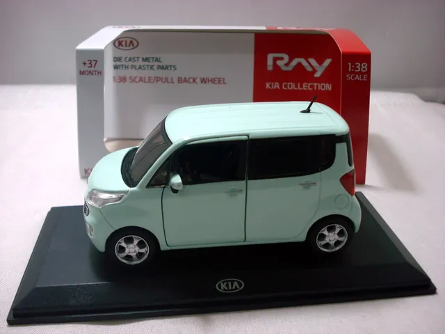 Модель литая под давлением в масштабе 1:38 для KIA RAY K car MPV игрушечный автомобиль из