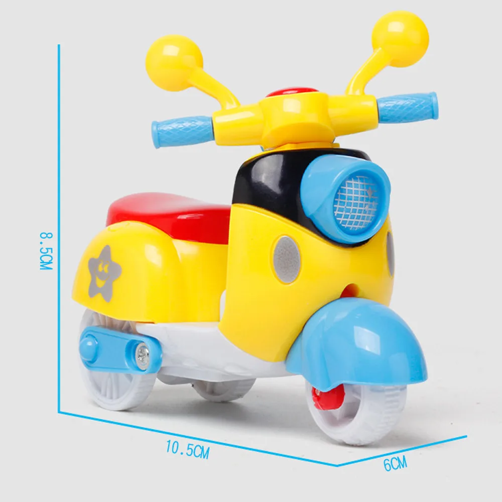 

1Pcs Kids Mini Motorcycle Toys Pull Back Diecast Motorcycle Early Model Boy Girl Learning Educational Toys Gift For Kids