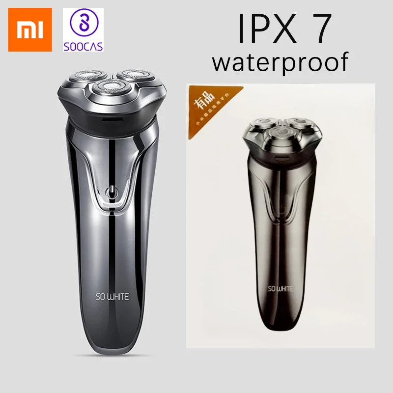YDTXMPJ Xiaomi бритва триммер для бороды мужская электрическая бритва для влажной и сухой стирки триммер для волос выдвижная аккумуляторная бритва 5 - Цвет: YDTXMPJ
