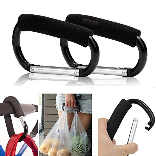 INSULAR 2 шт. крепкие большие прочные крючки для прогулочных колясок мамы детской