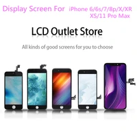 high quality true tone oled mobile phone lcd iphone 6 6s 6sp 7 7p 8 8p x xr xs 11 11 pro max 3d touch display screen digitizer
