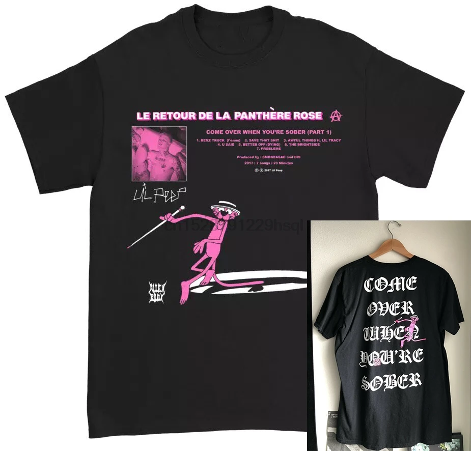 

Lil Peep Come Over When Your&Rsquoe Sober T Shirt Xlarge Limited Edition Exclusive T-Shirt