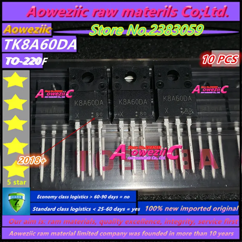 Aoweziic 2018 + 50 шт. 100% новый импортный оригинал K8A60DA TK8A60DA TO 220F жидкокристаллический
