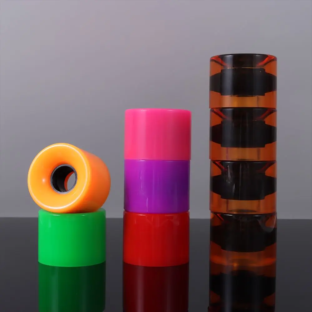 

4 шт./компл. прочные круизер скейтборд колеса Blank Pro Wheel Лонгборд PU Wheel подходит для 22-дюймовых скейтбордов и аксессуаров 60x45 мм