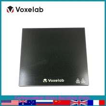 Voxelab Carborundum Glass Building Plate for Aquila 3D Printer Parts 220mm*220mm Glass Build Plate Bed 3D Replacement Parts