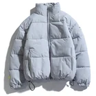 Мужская приталенная куртка с хлопковой подкладкой, теплая ветрозащитная парка, зимняя одежда, 2021
