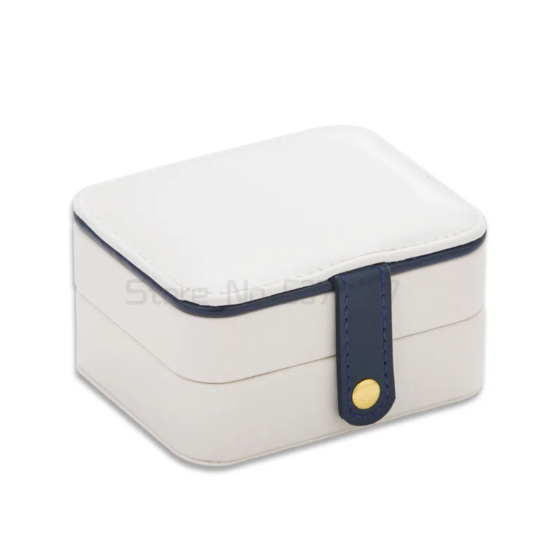 

Jewelry box small exquisite high-grade gift giving leather flannelette lined European princess style storage box