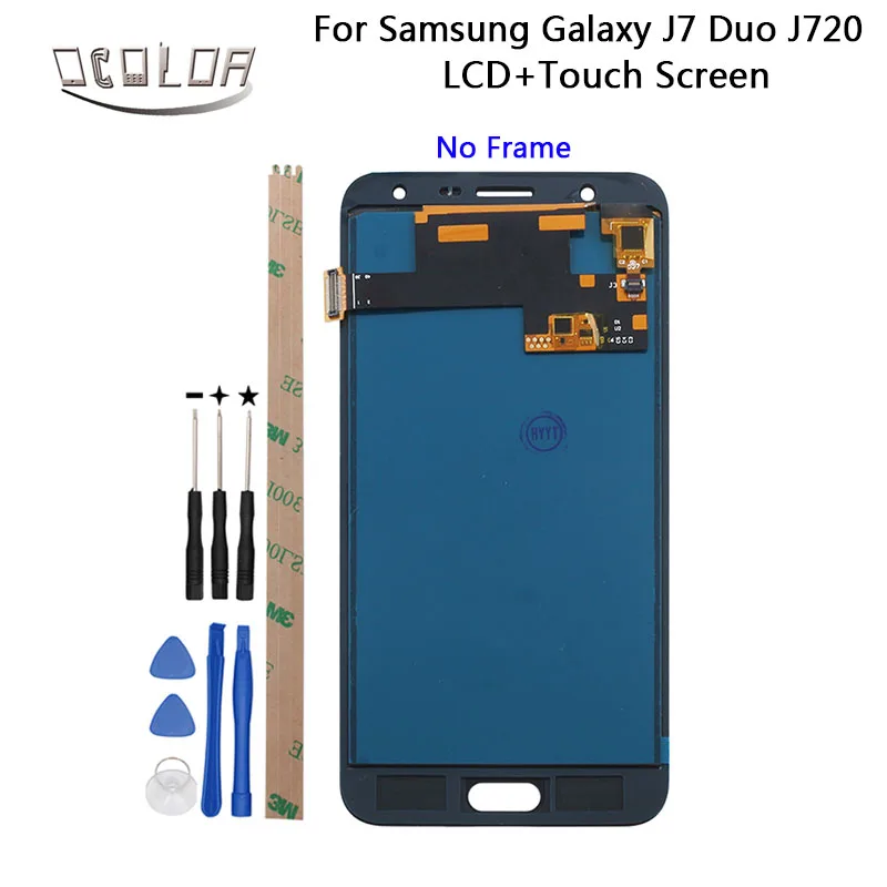 Ocolor для samsung Galaxy J7 Duo lcd J720 J720F SM дисплей и сенсорный экран Идеальный Ремонт