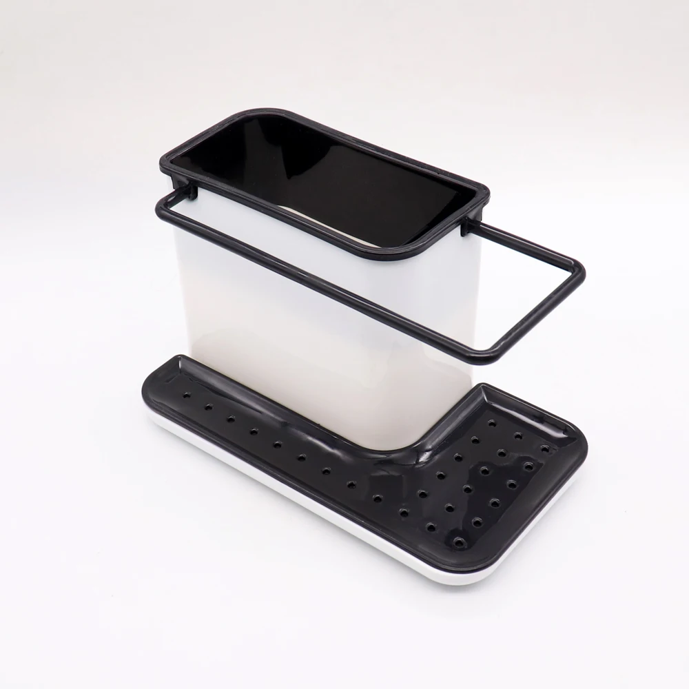 Plastic Racks Organizer Caddy Storage Kitchen Sink Utensils Holders Drainer Integrated Good Tool | Дом и сад