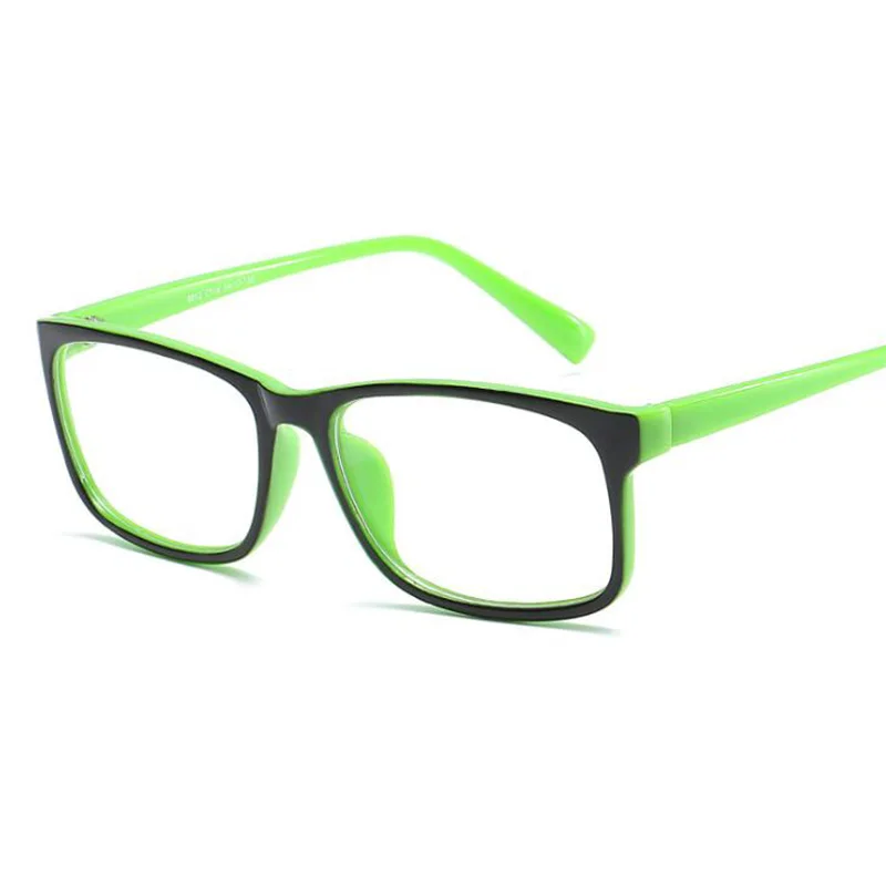 Black Green RBENN модные очки для чтения Для женщин Для мужчин большой кадр дальнозоркостью Glassses с диоптрий 0,75 1,25 1,75 2,25 2,75 3,25 3,75 4,5 5,0 - Цвет оправы: Black Green