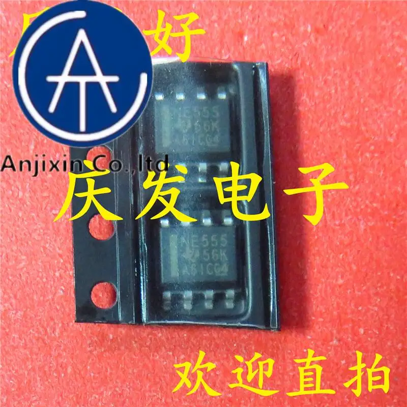 

10 шт., 100% оригинальные новые в наличии NE555 NE555DR NE555D SOP8