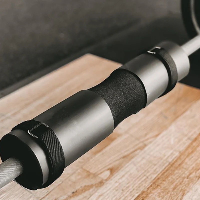 Штанга с завязками для подтягивания Защита спины плеч бодибилдинга фитнеса