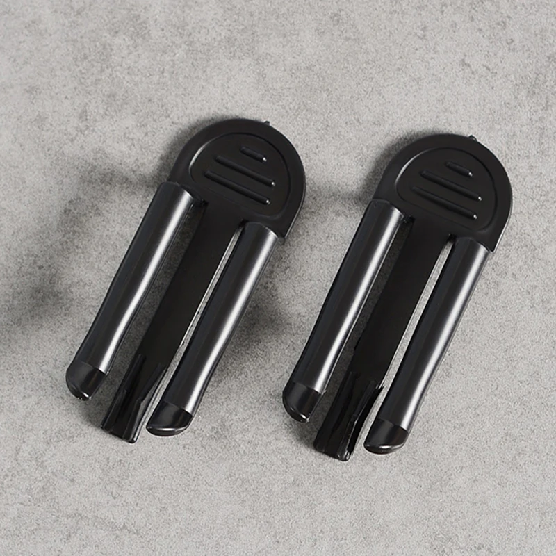 

4 pieces/set Of Black Garbage Bag Fixing Clip Non Slip Bucket Edge Clip Holder Practical Kitchen Storage Bag Household Tools