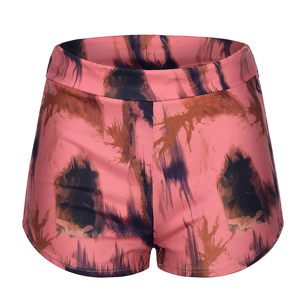 Пикантные женские спортивные шорты с высокой талией Леггинсы для тренировок в