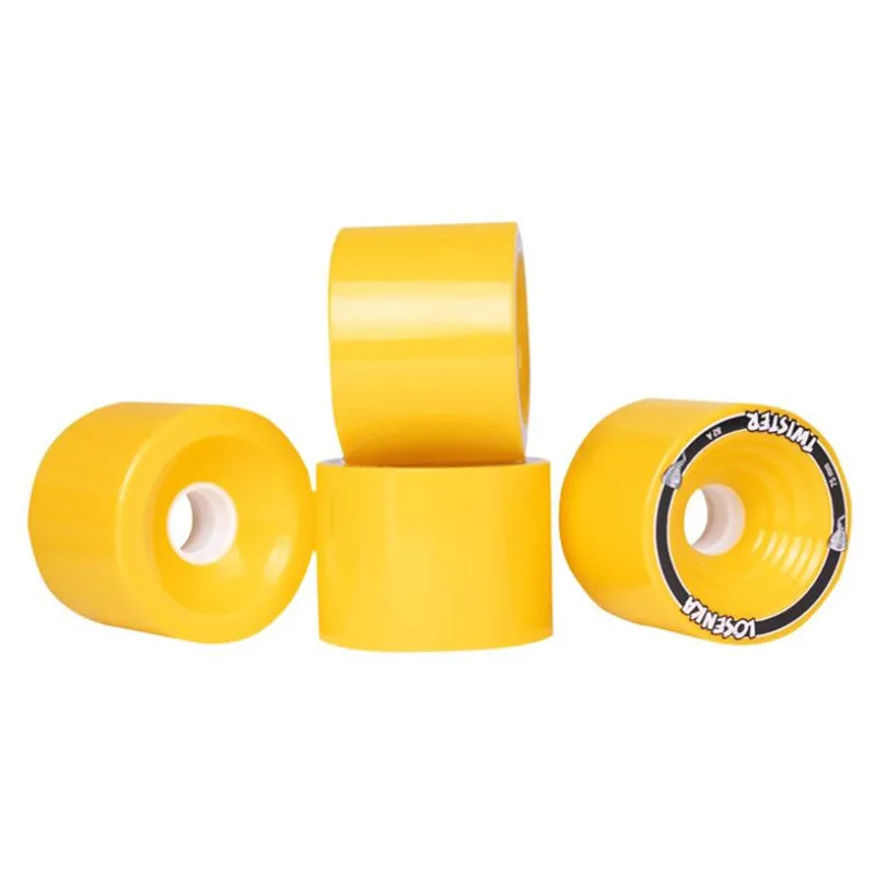 4 pcs/lot 82A High Performance Street Brushing Skate Board Wheel 75mm*56mm Skateboard Rodas for Flat Single Double Long Road | Спорт и