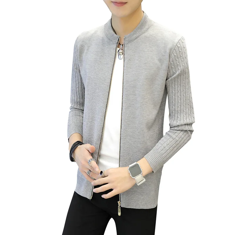 Мужской повседневный трикотажный свитер Мужская одежда новинка 2019 мужские