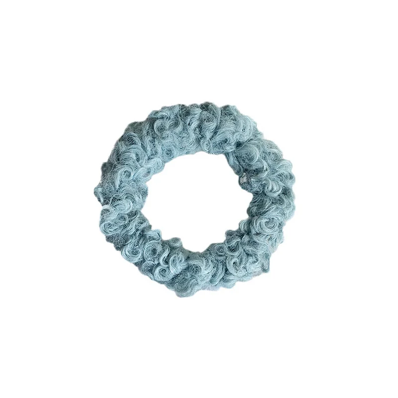 Высокоэластичная резинка для волос широкое кольцо утолщенная махровая кобура из