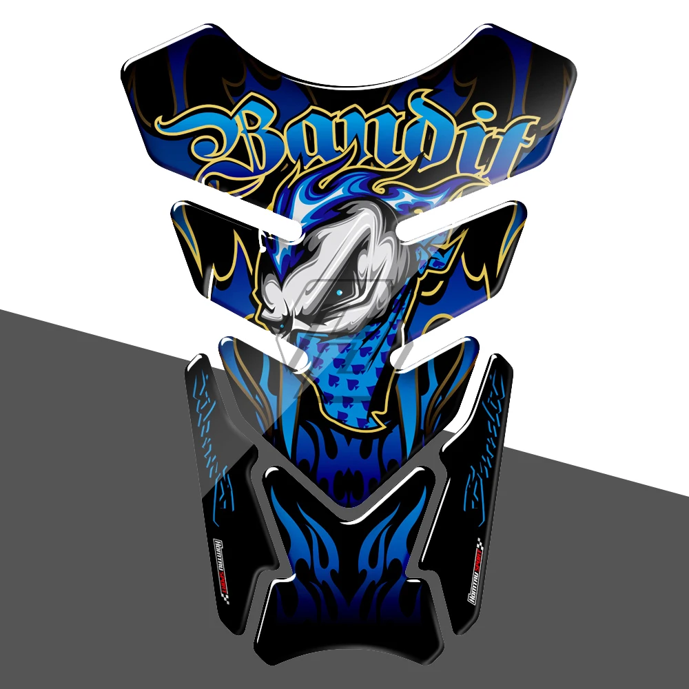 3D бак мотоцикла Pad защитный гель Стикеры Bandit Tankpad чехол для Suzuki 600 650 1200 1250 650S из