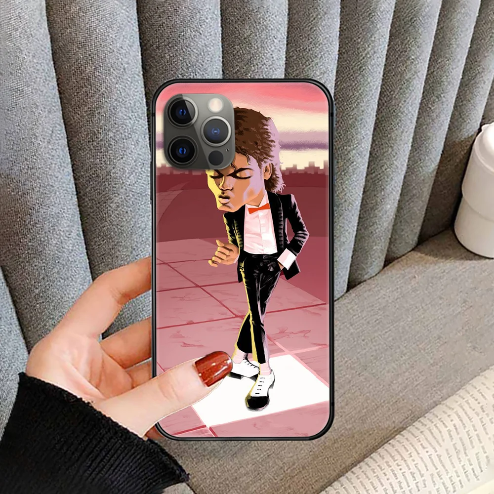 

Michael Jackson Phone Case cover For iphone 5 5S 6 6S PLUS 7 8 11 12 mini X XR XS PRO SE 2020 MAX black cover 3D waterproof