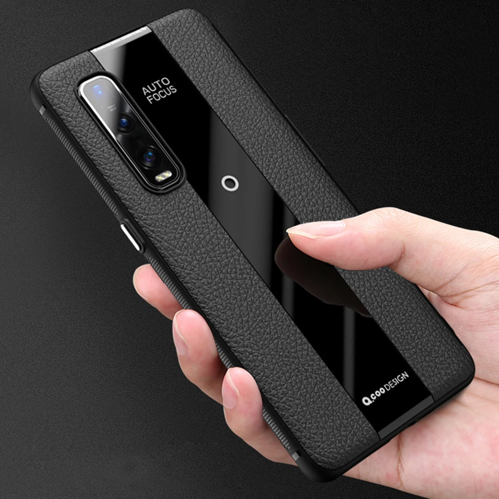 

Find X2 классический ударопрочный Роскошный чехол для телефона OPPO X2 Pro матовая текстура тонкие матовые Защитные чехлы для FindX2 Pro