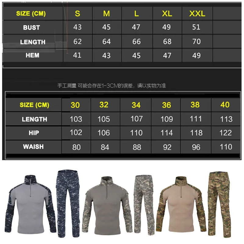 Мужская тактическая рубашка спортивный комплект из 2 предметов для активного