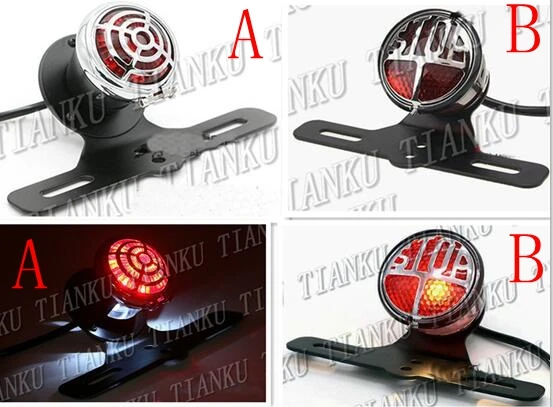 Кронштейн для номерного знака со светодиодной подсветкой Yamaha VStar 400 650 1100 1300 Virago Xv