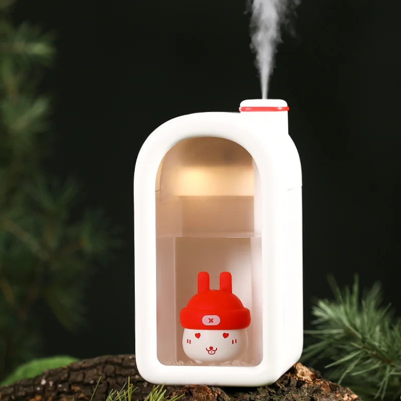 

Small Air Humidifier Office Desk Surface Panel Rechargeable Mute Aromatherapy Spray Aroma Diffuser