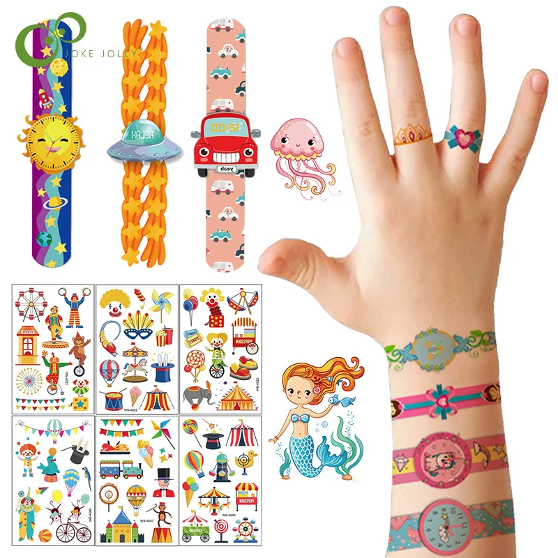 Тату-наклейки сделай сам водостойкие 1 комплект |