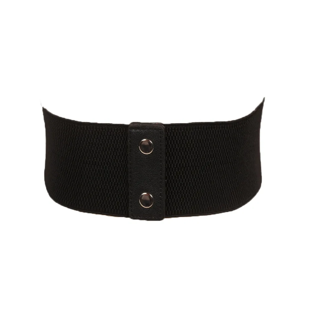 Женский пояс Ретро стиль бандаж широкий кожа эластичный обтягивающий тонкая