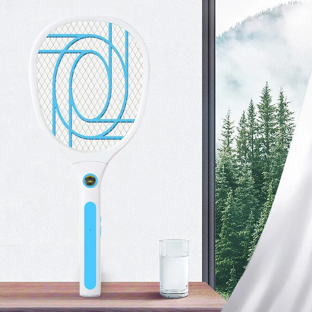 

Mosquito Killer for home electric fly swatter bug zapper Trap Flies Cordless mesh stand Light USB Charging with battery Handheld