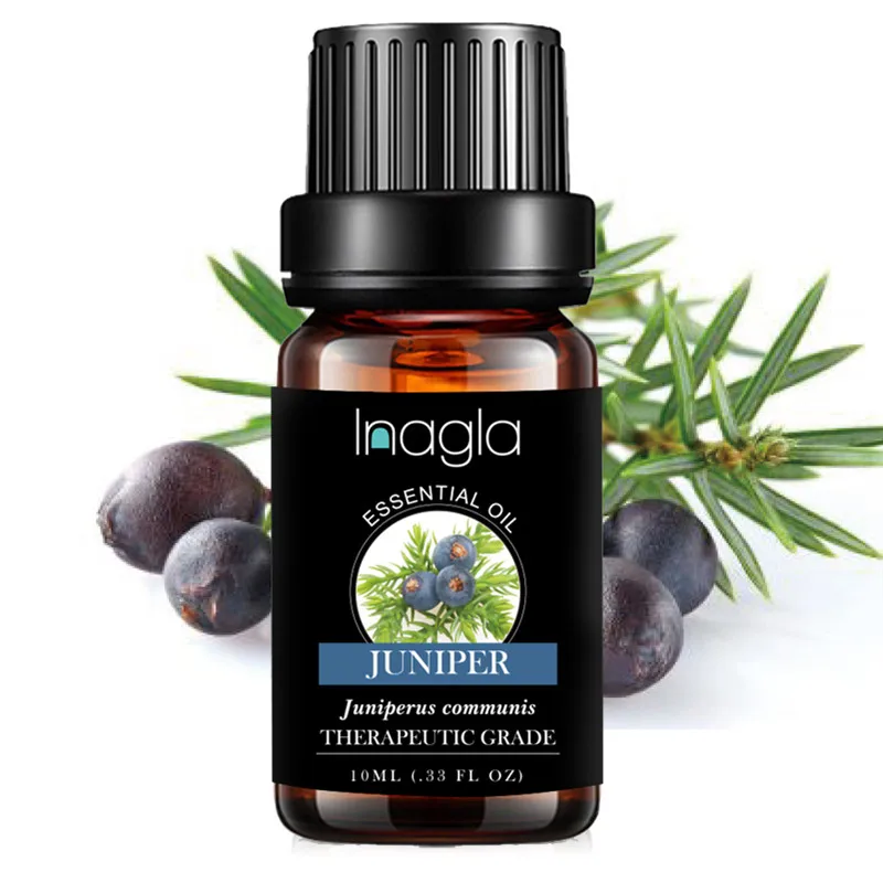 Эфирное масло Inagla Juniper чистое натуральное 10 мл чистые эфирные масла ароматерапия