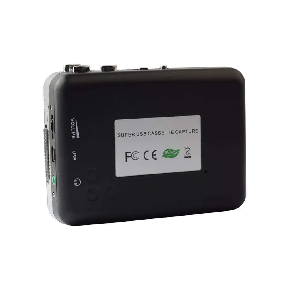 Портативный USB Кассетный плеер рекордер лента для MP3 конвертировать музыку на ленте на ПК кассеты в MP3 конвертер аудио кассетный плеер
