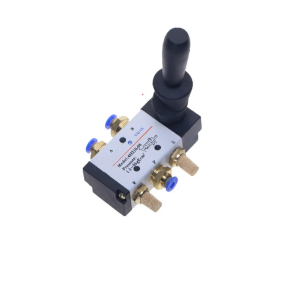 4H210 08 5 портовый 2 Pos 1/4 &quotPTHand рычажный пневматический ручной клапан с глушителем и