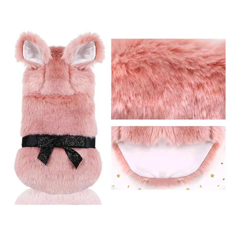 Одежда для котят и кошек на Хэллоуин роскошная парка из искусственного меха