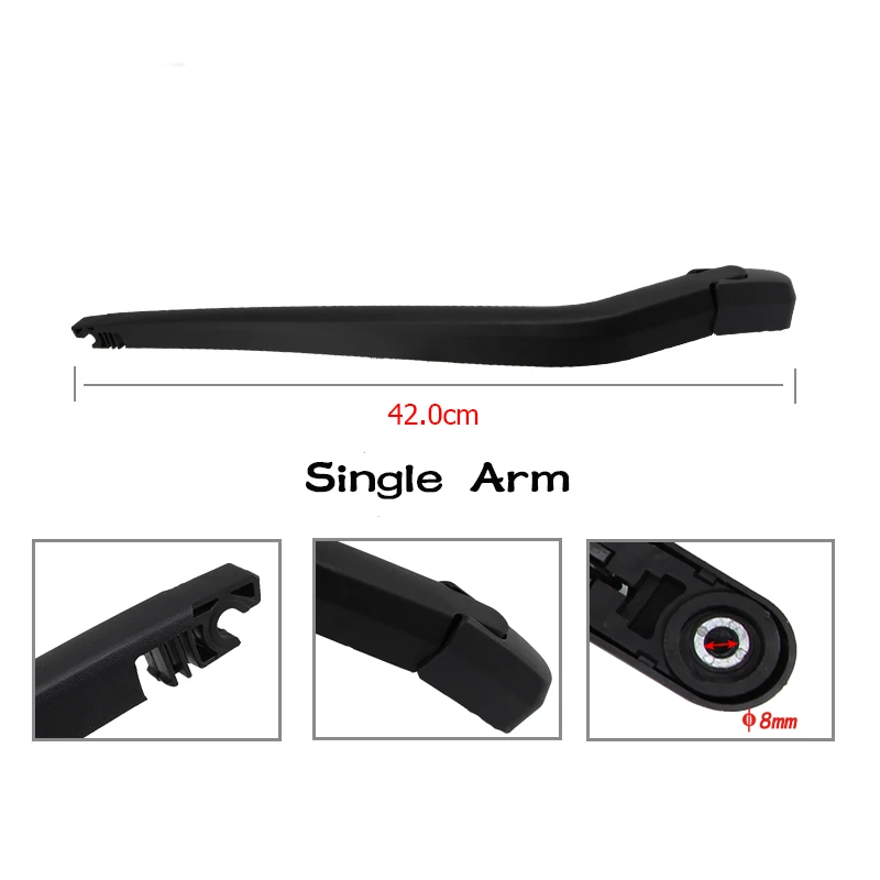 BEMOST Car Rear Windscreen Windshield Wiper Arm Blade Soft Natural Rubber For Toyota Prius 420MM Hatchback 2005 2006 2007 2008 | Автомобили