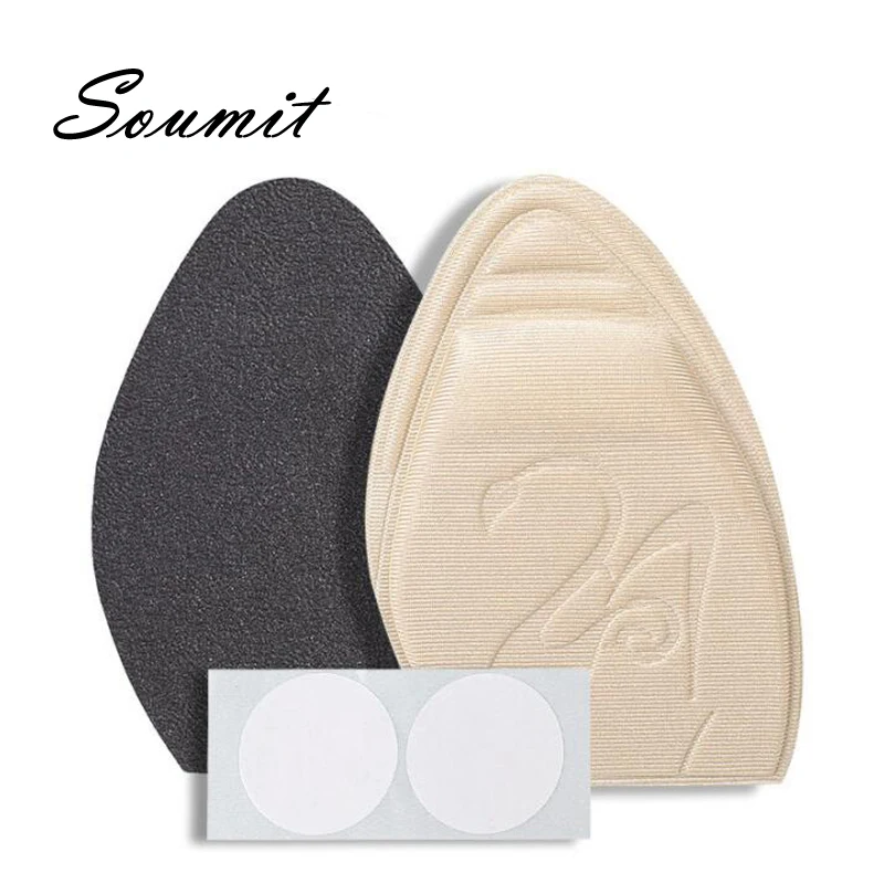

1 Pair Sponge Forefoot Insert Toe Plug Half Forefoot Cushion Anti Pain Big Shoes Toe Front Long Top Filler Shoes Adjustment